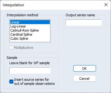 Eviews Help Interpolate