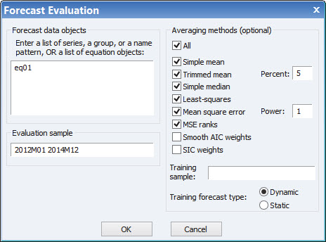 Forecast Evaluation