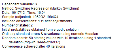 Switching Regression